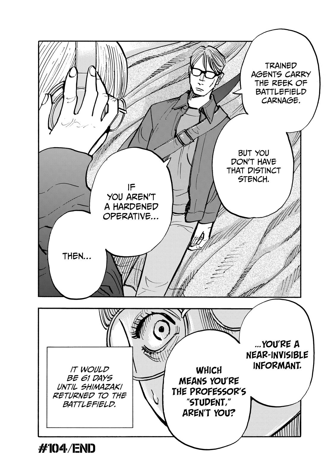 Dear Shimazaki in the Peaceful Land Chapter 104 page 18 - Chapter 104