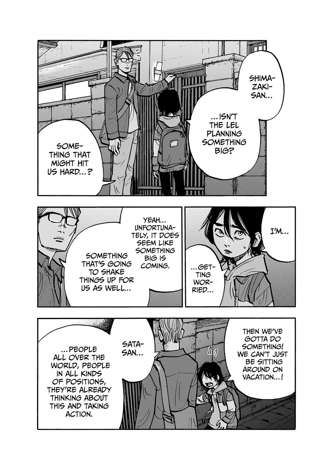 Dear Shimazaki in the Peaceful Land Chapter 108 page 4 - Chapter 108