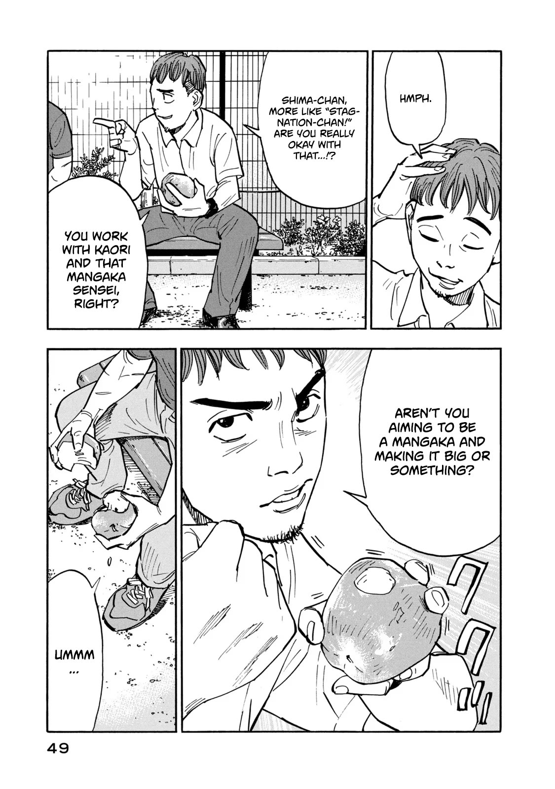 Dear Shimazaki in the Peaceful Land Chapter 11 page 10 - Chapter 11: Dear Shimazaki and Rotten Apples
