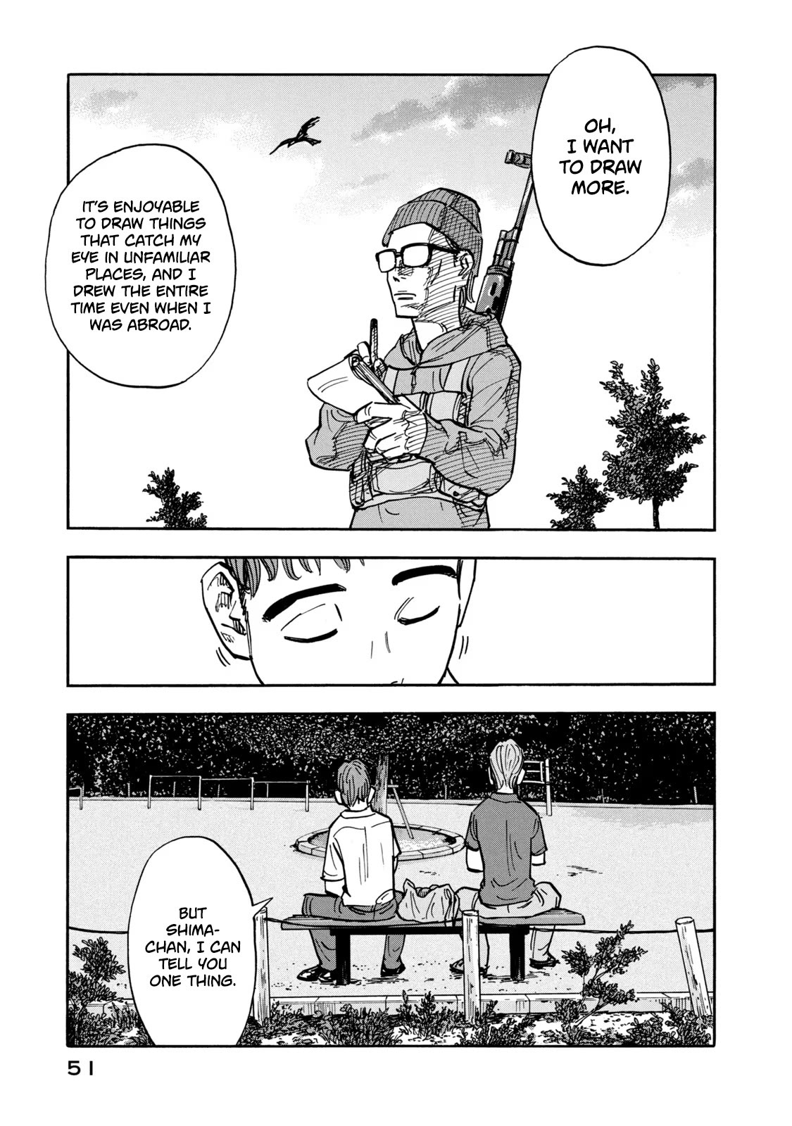Dear Shimazaki in the Peaceful Land Chapter 11 page 12 - Chapter 11: Dear Shimazaki and Rotten Apples