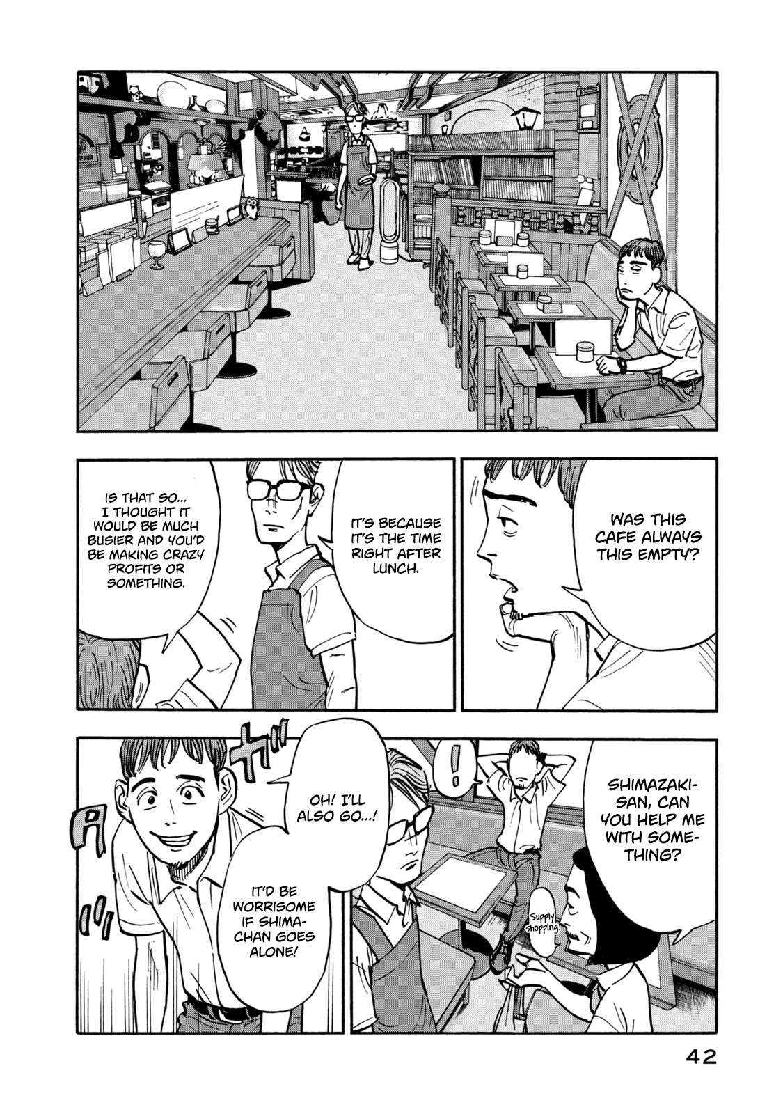 Dear Shimazaki in the Peaceful Land Chapter 11 page 3 - Chapter 11: Dear Shimazaki and Rotten Apples