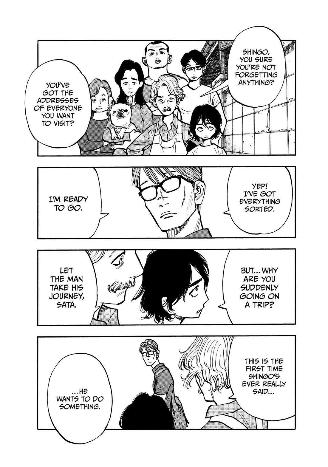 Dear Shimazaki in the Peaceful Land Chapter 111 page 1 - Chapter 111