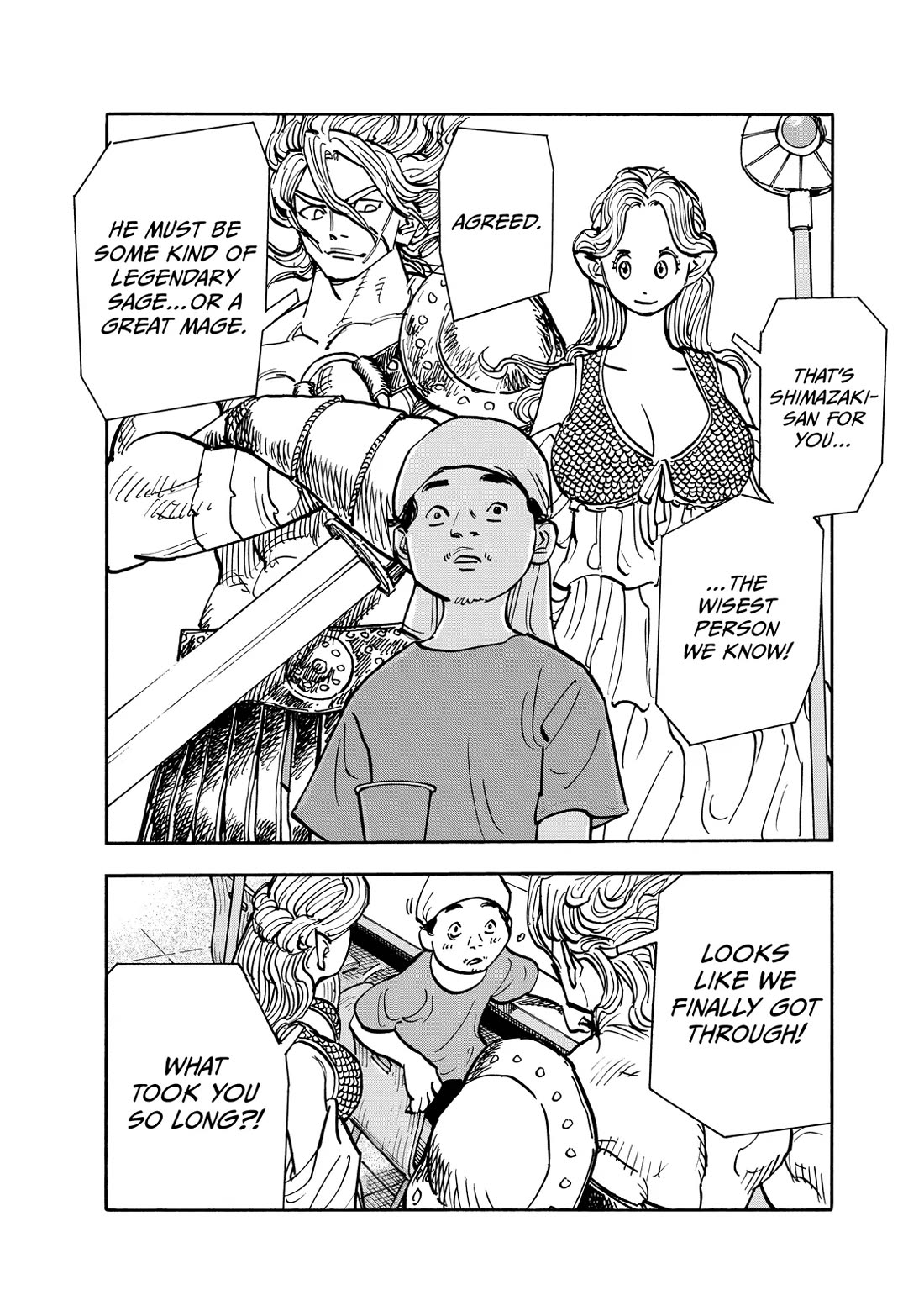 Dear Shimazaki in the Peaceful Land Chapter 112 page 14 - Chapter 112
