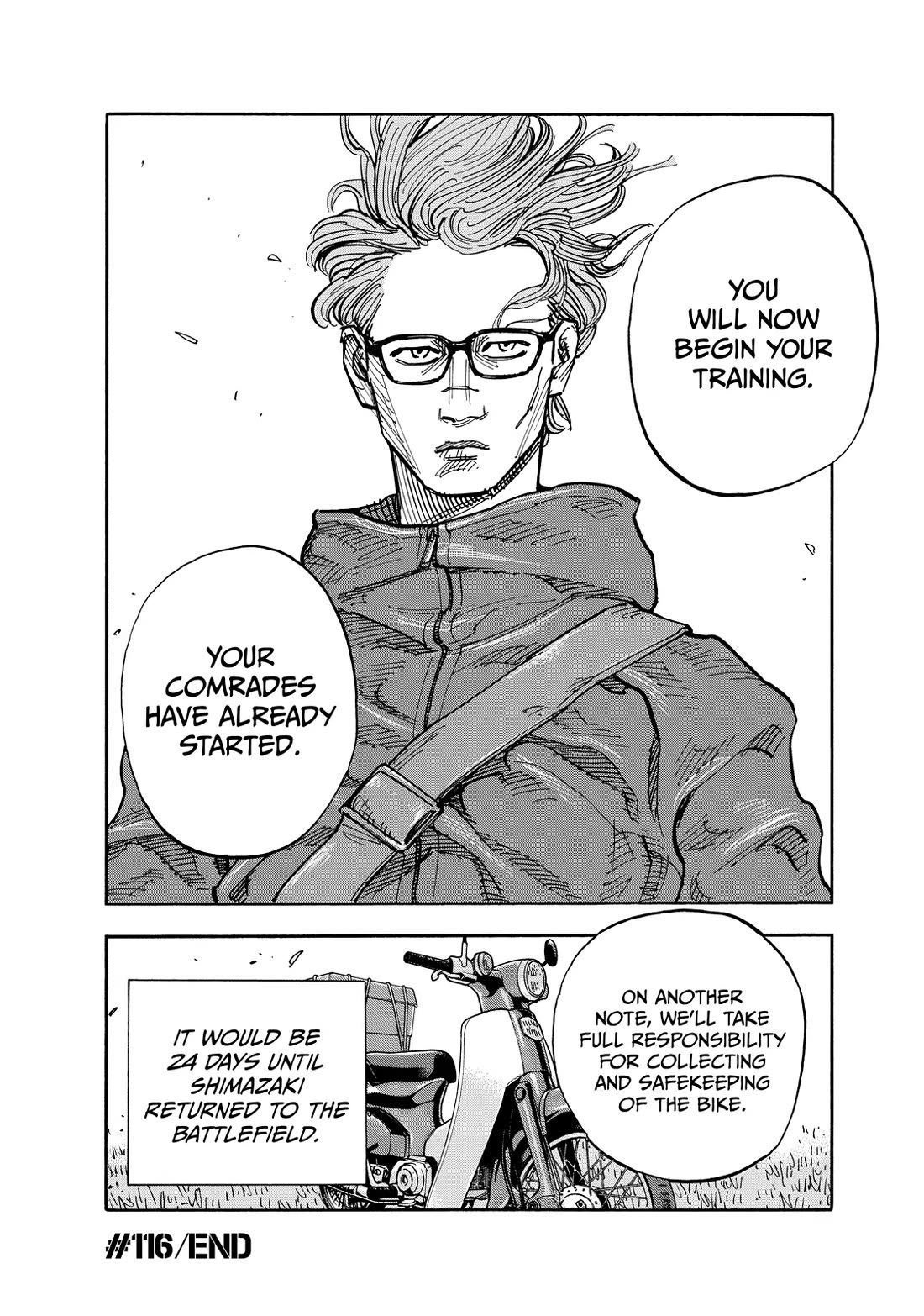 Dear Shimazaki in the Peaceful Land Chapter 116 page 18 - Chapter 116