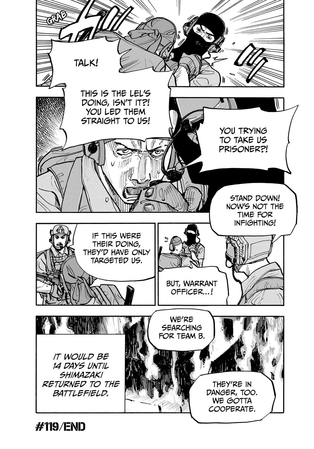 Dear Shimazaki in the Peaceful Land Chapter 119 page 18 - Chapter 119