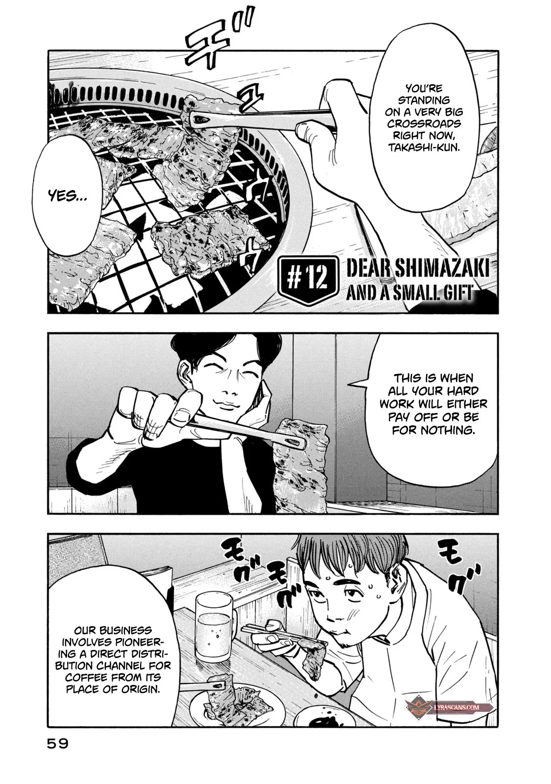 Dear Shimazaki in the Peaceful Land Chapter 12 page 2 - Chapter 12: Dear Shimazaki and a Small Gift