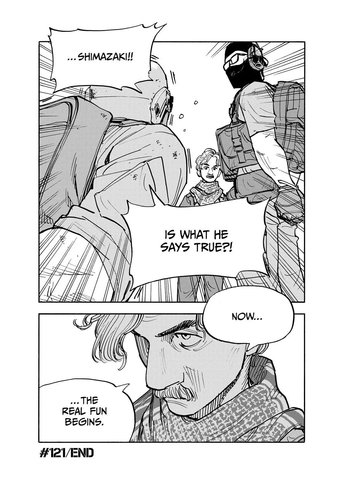 Dear Shimazaki in the Peaceful Land Chapter 121 page 18 - Chapter 121