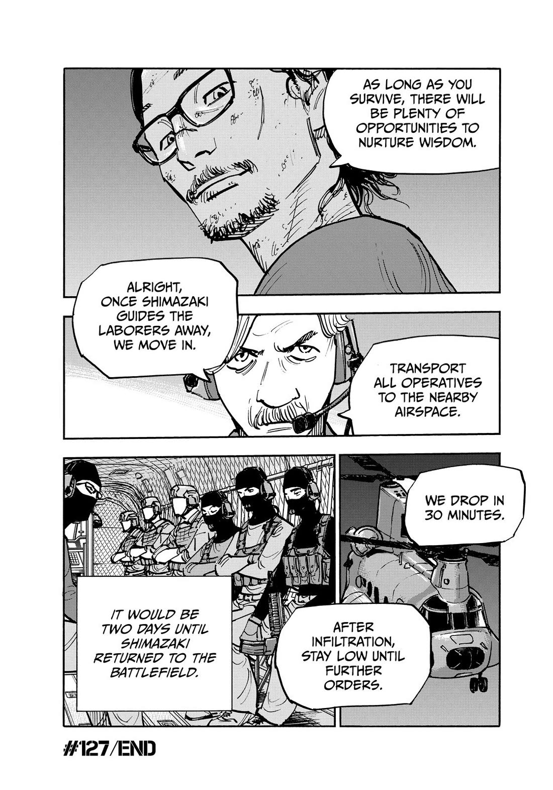 Dear Shimazaki in the Peaceful Land Chapter 127 page 18 - Chapter 127