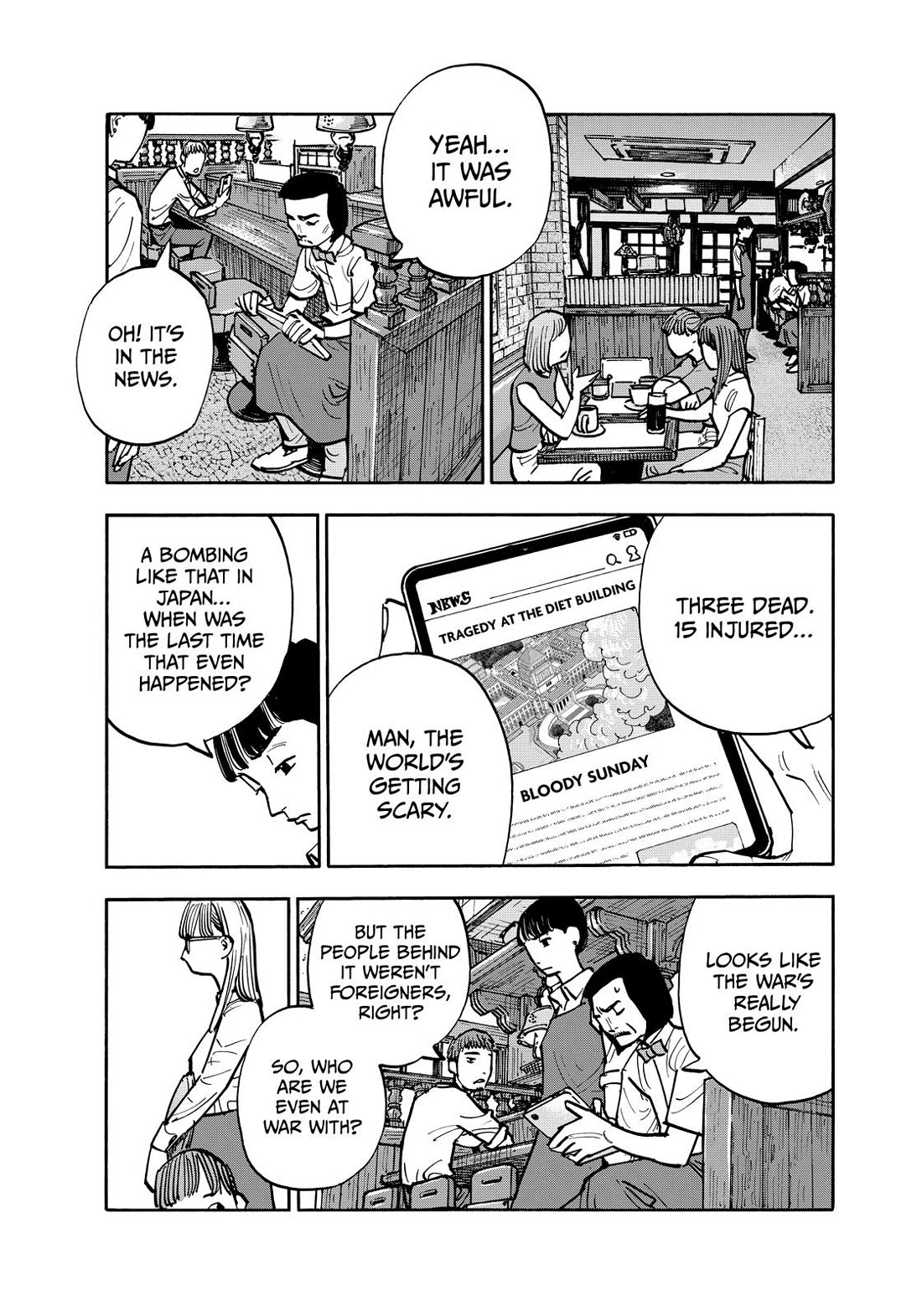 Dear Shimazaki in the Peaceful Land Chapter 133 page 3 - Chapter 133