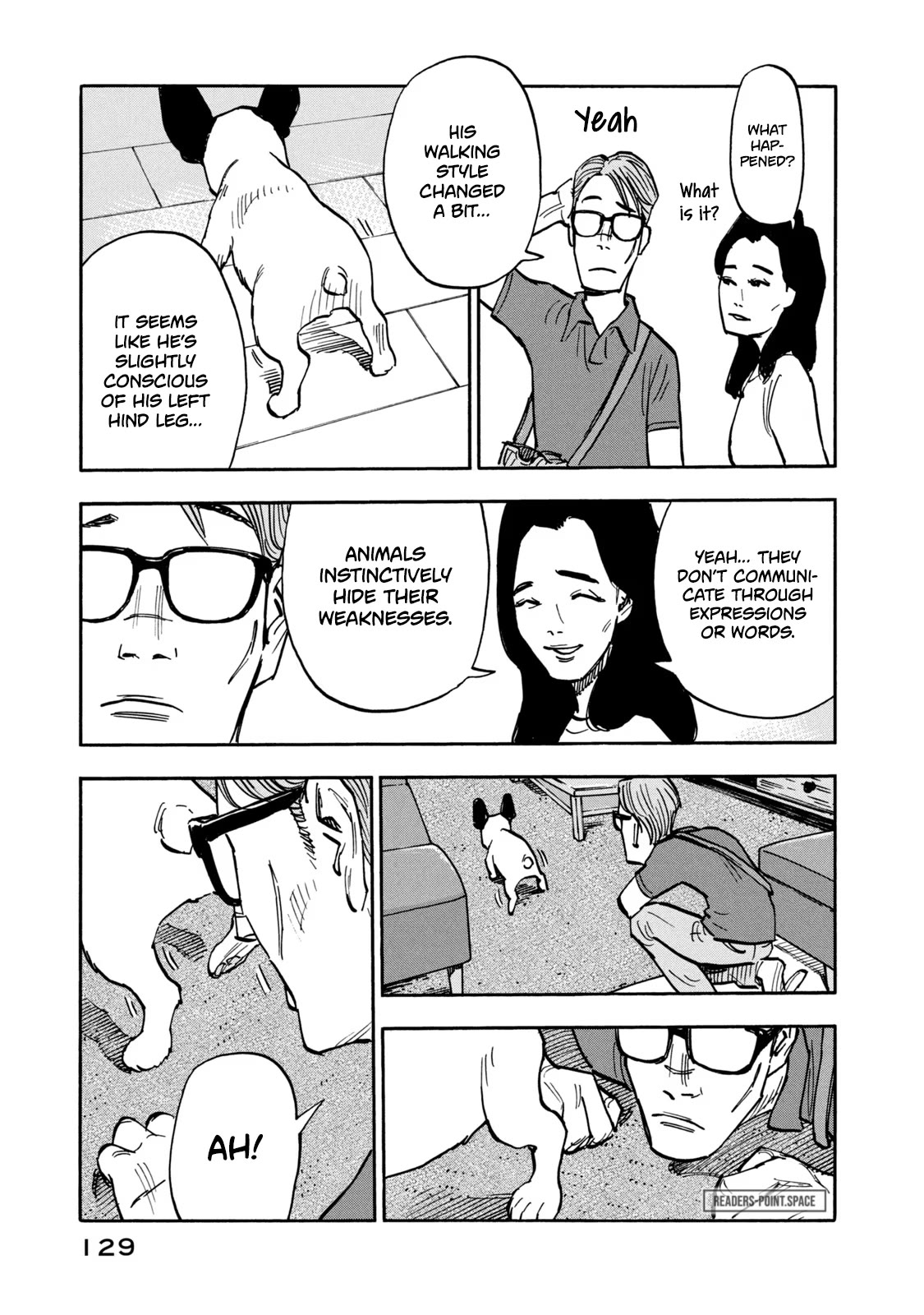 Dear Shimazaki in the Peaceful Land Chapter 15 page 14 - Chapter 15: Dear Shimazaki and a Lonesome Dog