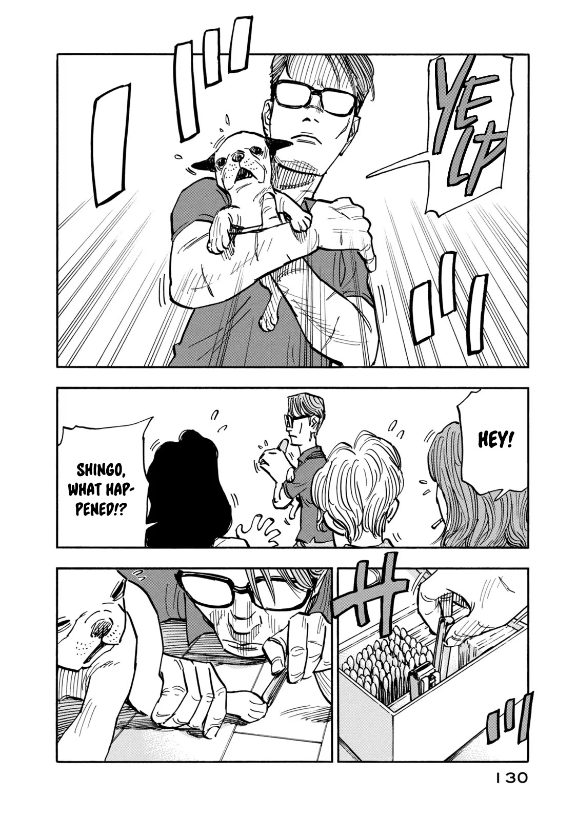Dear Shimazaki in the Peaceful Land Chapter 15 page 15 - Chapter 15: Dear Shimazaki and a Lonesome Dog