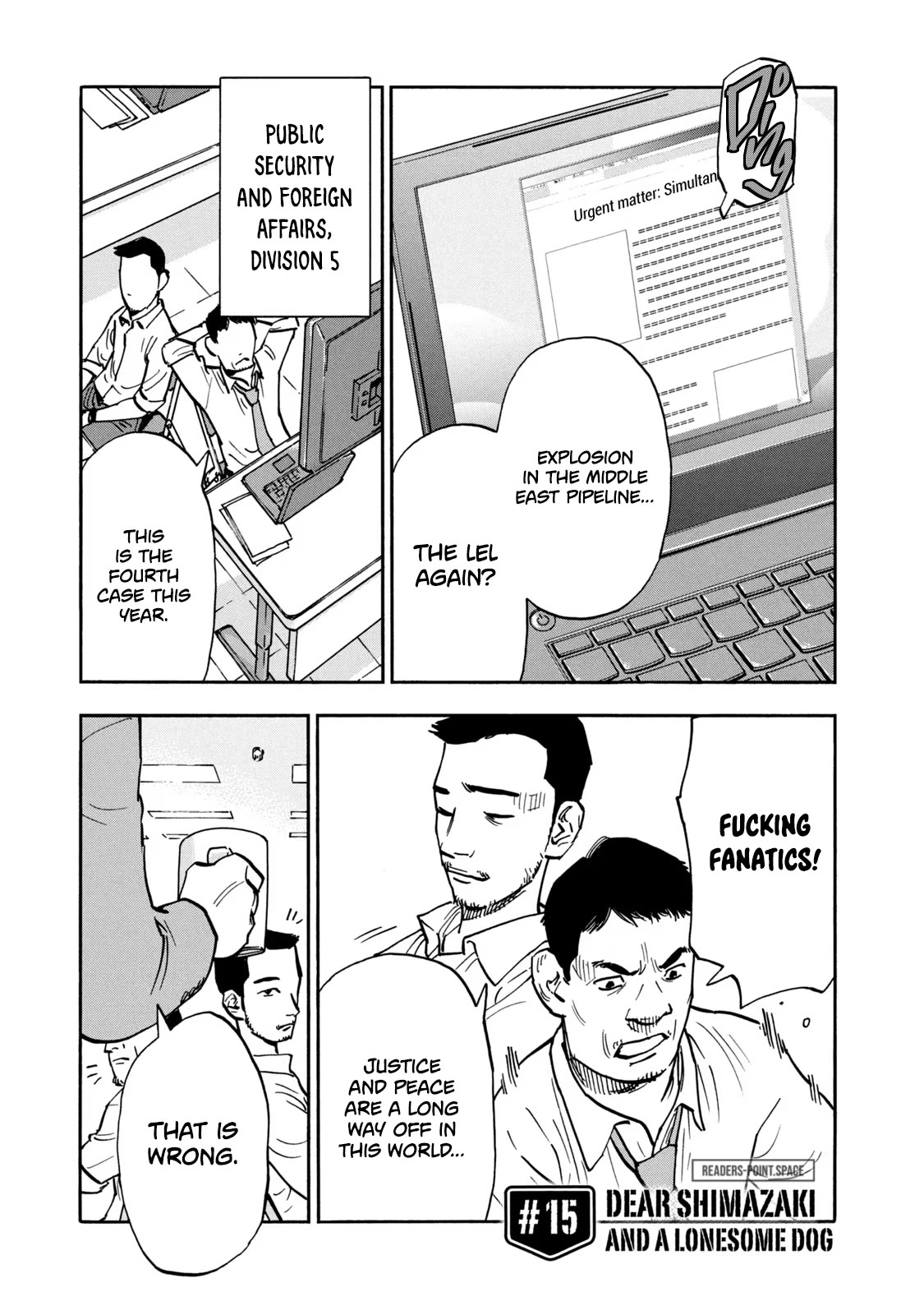 Dear Shimazaki in the Peaceful Land Chapter 15 page 2 - Chapter 15: Dear Shimazaki and a Lonesome Dog