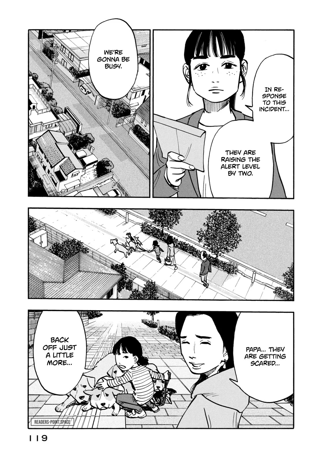 Dear Shimazaki in the Peaceful Land Chapter 15 page 4 - Chapter 15: Dear Shimazaki and a Lonesome Dog