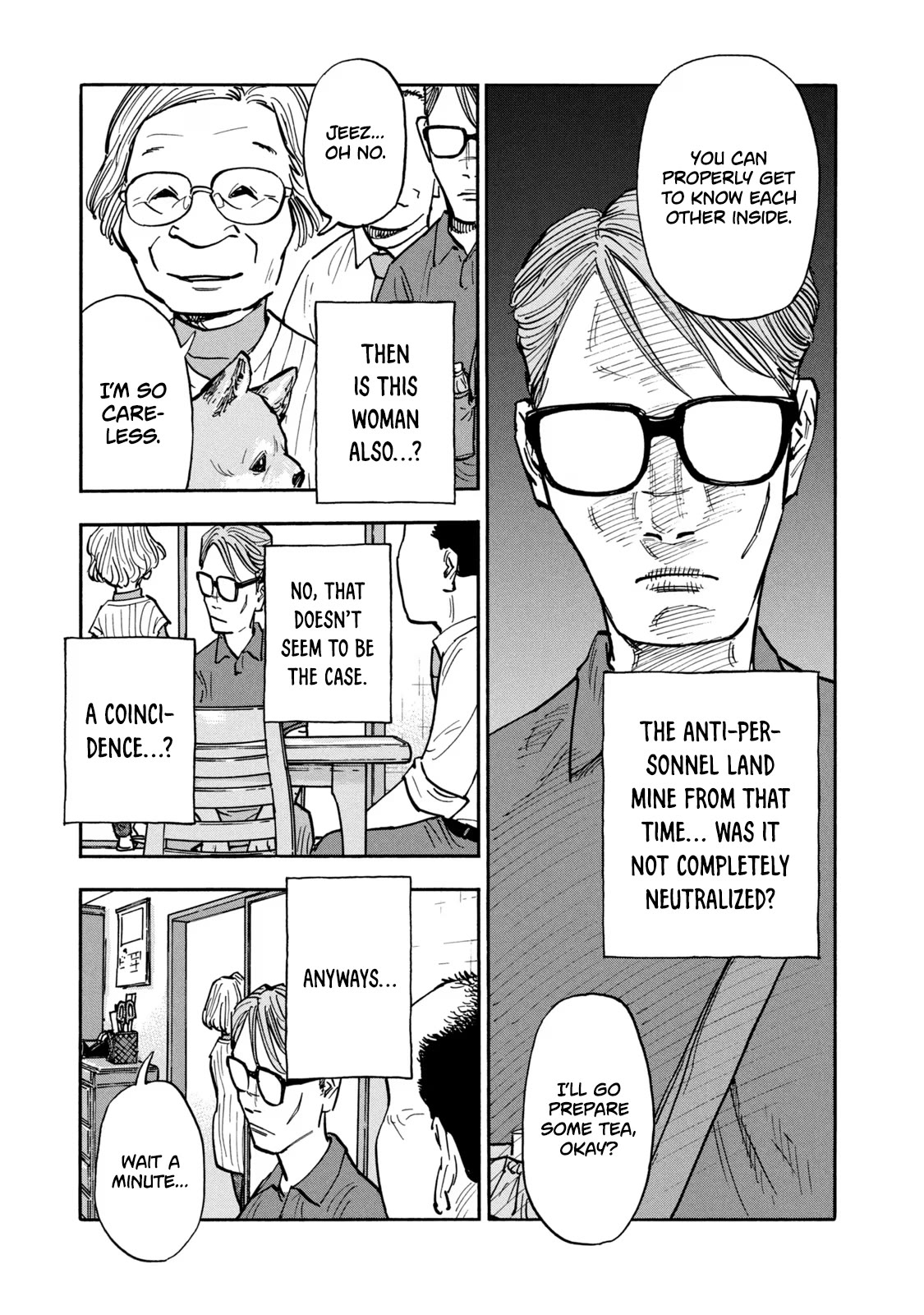 Dear Shimazaki in the Peaceful Land Chapter 16 page 10 - Chapter 16: Dear Shimazaki and Trembling Dogs