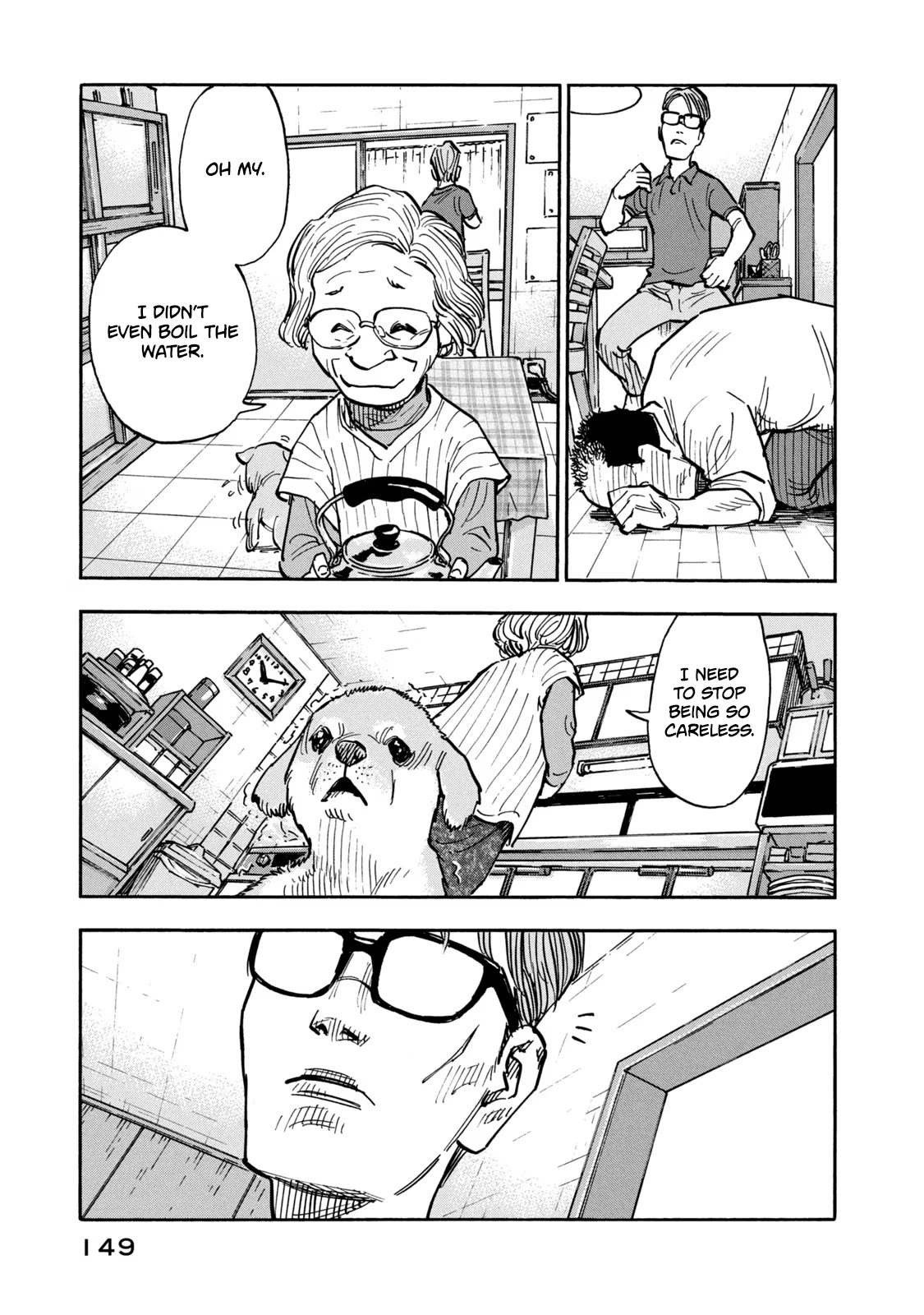 Dear Shimazaki in the Peaceful Land Chapter 16 page 15 - Chapter 16: Dear Shimazaki and Trembling Dogs