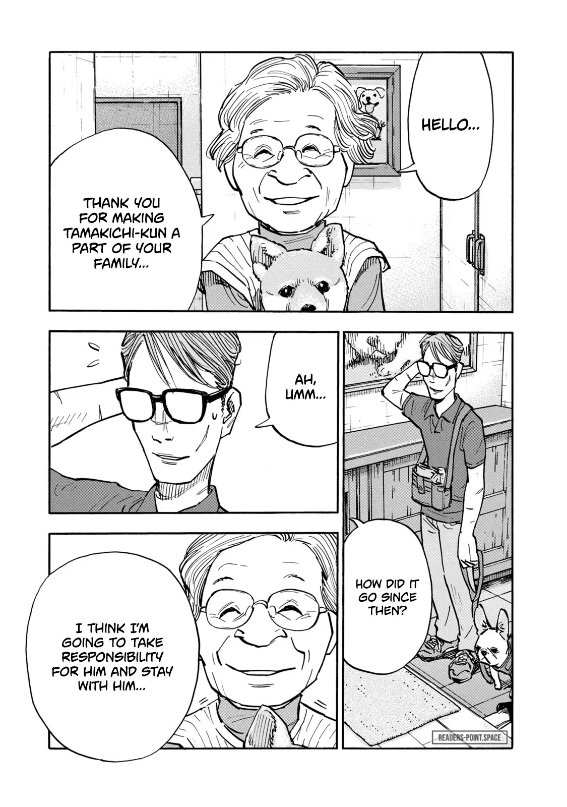 Dear Shimazaki in the Peaceful Land Chapter 16 page 8 - Chapter 16: Dear Shimazaki and Trembling Dogs