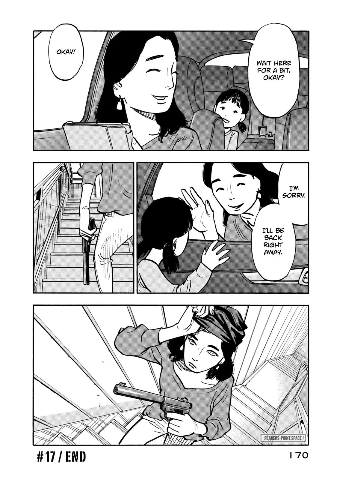 Dear Shimazaki in the Peaceful Land Chapter 17 page 19 - Chapter 17: Dear Shimazaki at The Rooftop