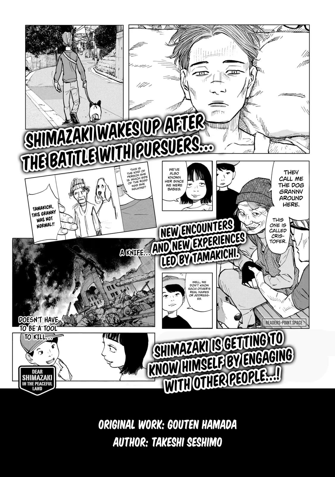 Dear Shimazaki in the Peaceful Land Chapter 18 page 21 - Chapter 18: Dear Shimazaki and A Stray Girl
