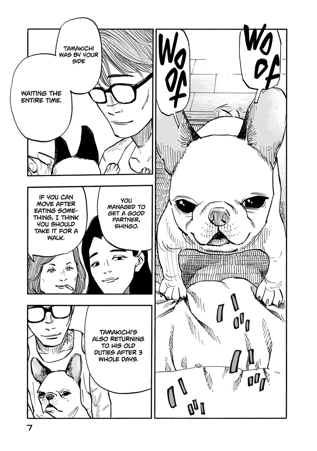 Dear Shimazaki in the Peaceful Land Chapter 19 page 10 - Chapter 19: Dear Shimazaki Accompaned By Dogs