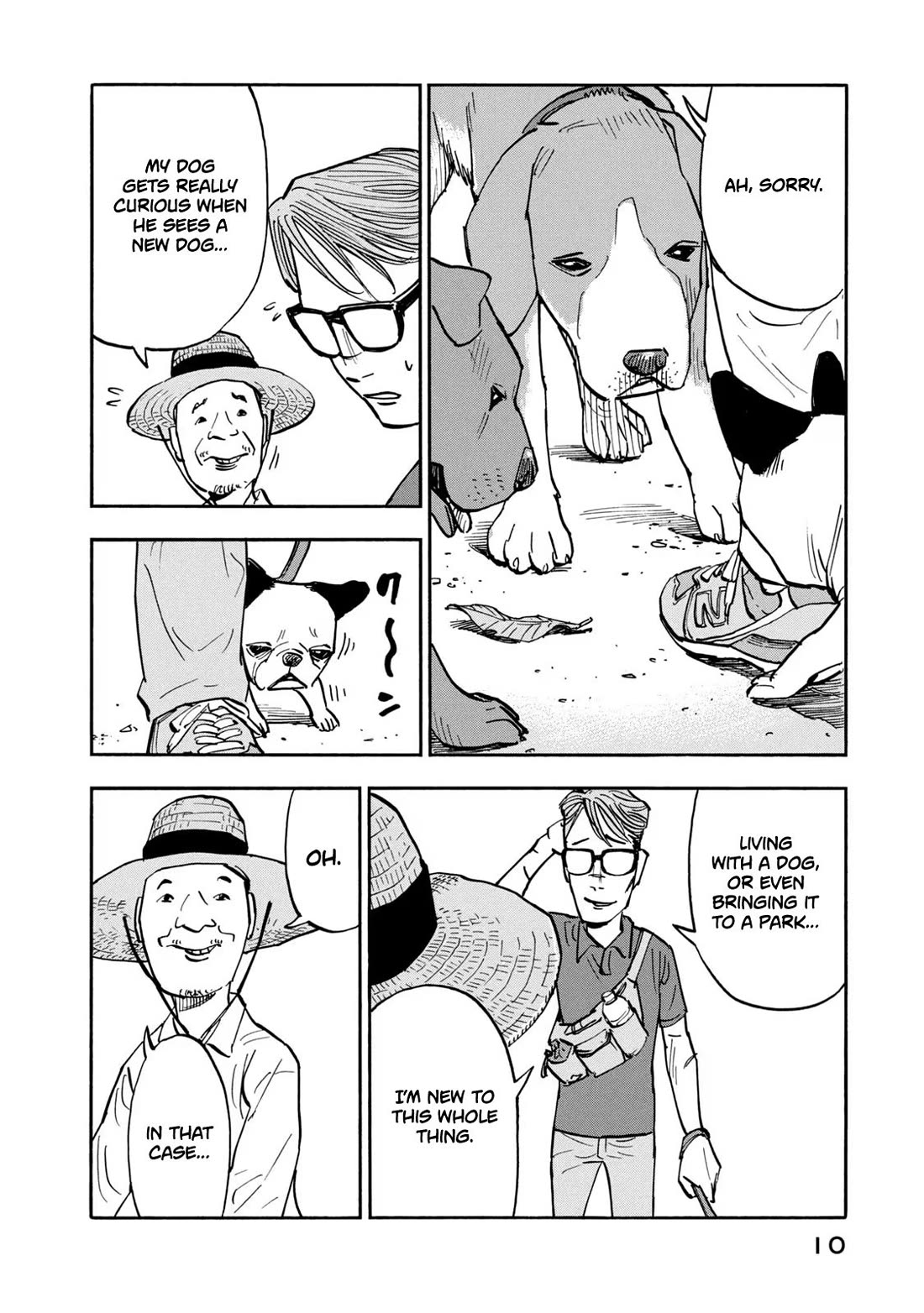 Dear Shimazaki in the Peaceful Land Chapter 19 page 13 - Chapter 19: Dear Shimazaki Accompaned By Dogs