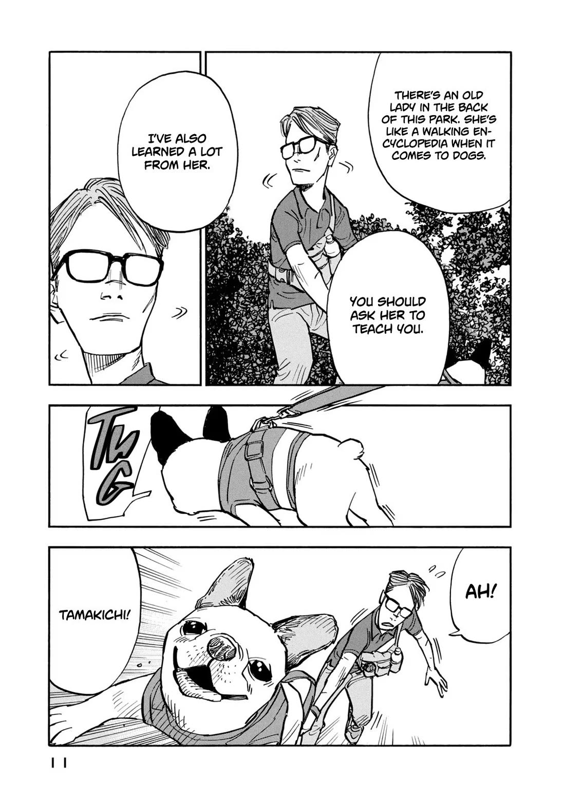 Dear Shimazaki in the Peaceful Land Chapter 19 page 14 - Chapter 19: Dear Shimazaki Accompaned By Dogs