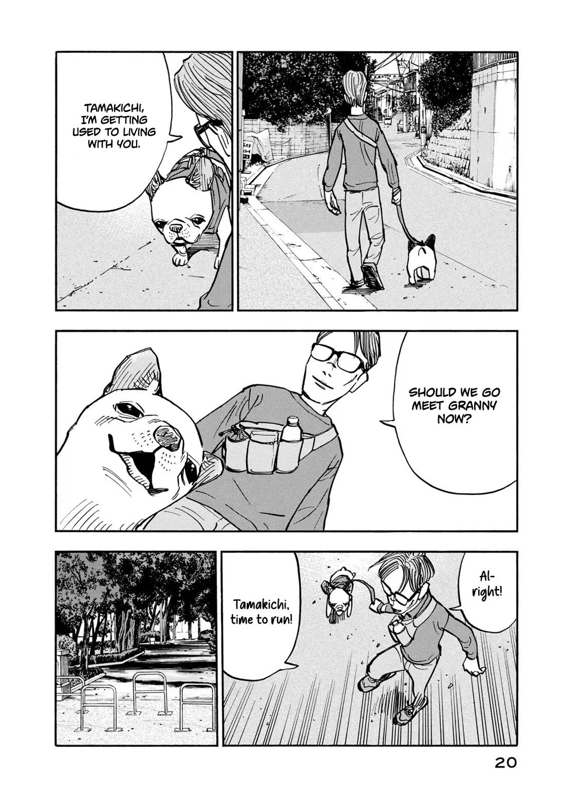 Dear Shimazaki in the Peaceful Land Chapter 19 page 23 - Chapter 19: Dear Shimazaki Accompaned By Dogs