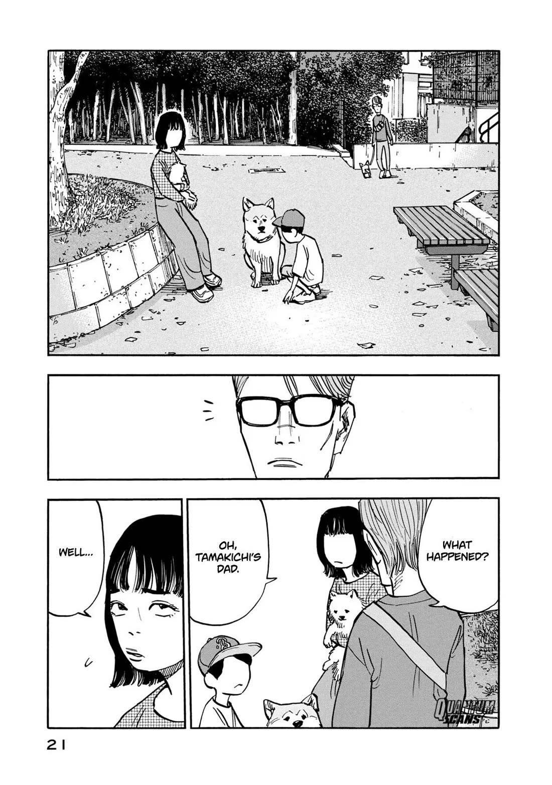 Dear Shimazaki in the Peaceful Land Chapter 19 page 24 - Chapter 19: Dear Shimazaki Accompaned By Dogs