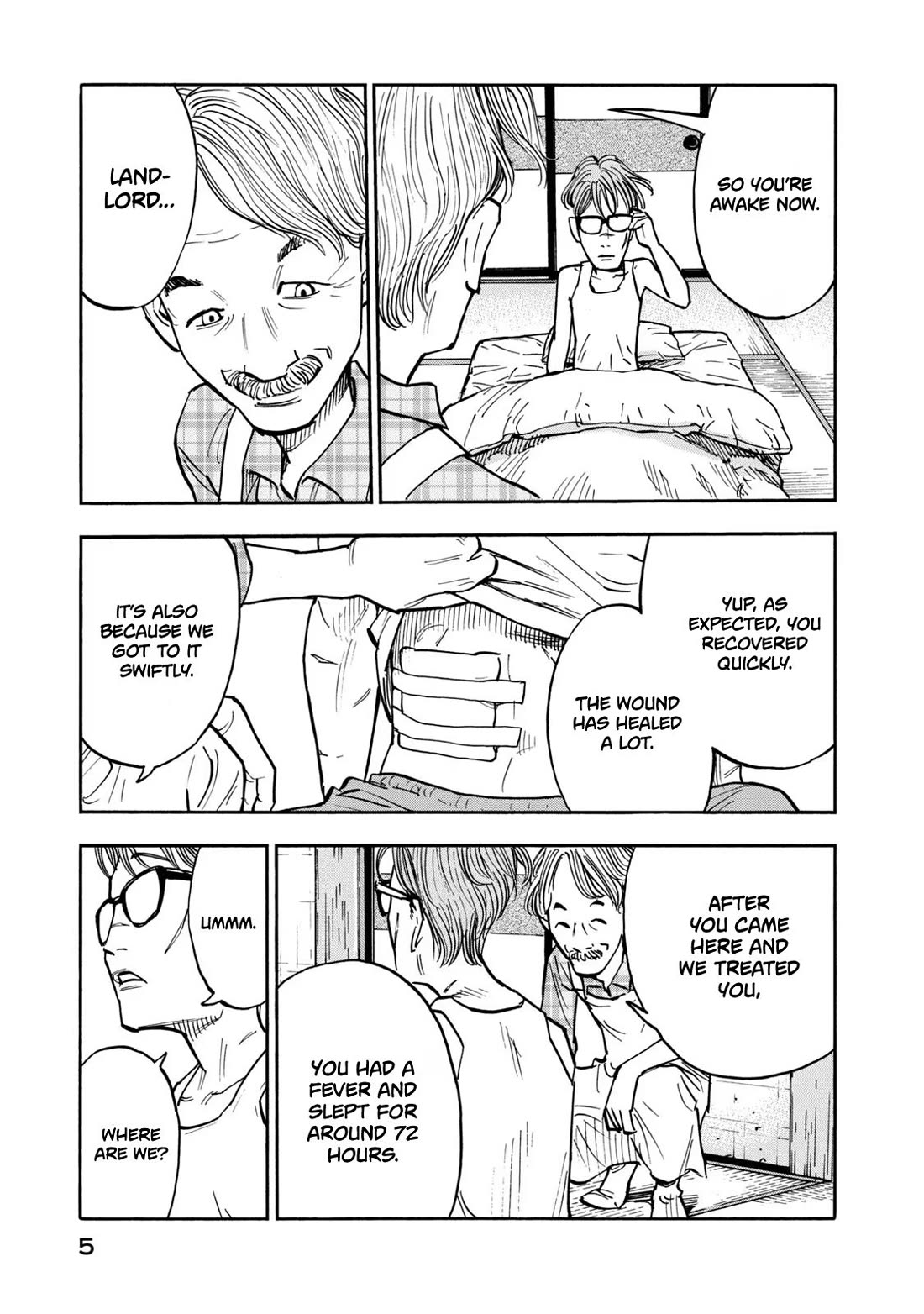 Dear Shimazaki in the Peaceful Land Chapter 19 page 8 - Chapter 19: Dear Shimazaki Accompaned By Dogs