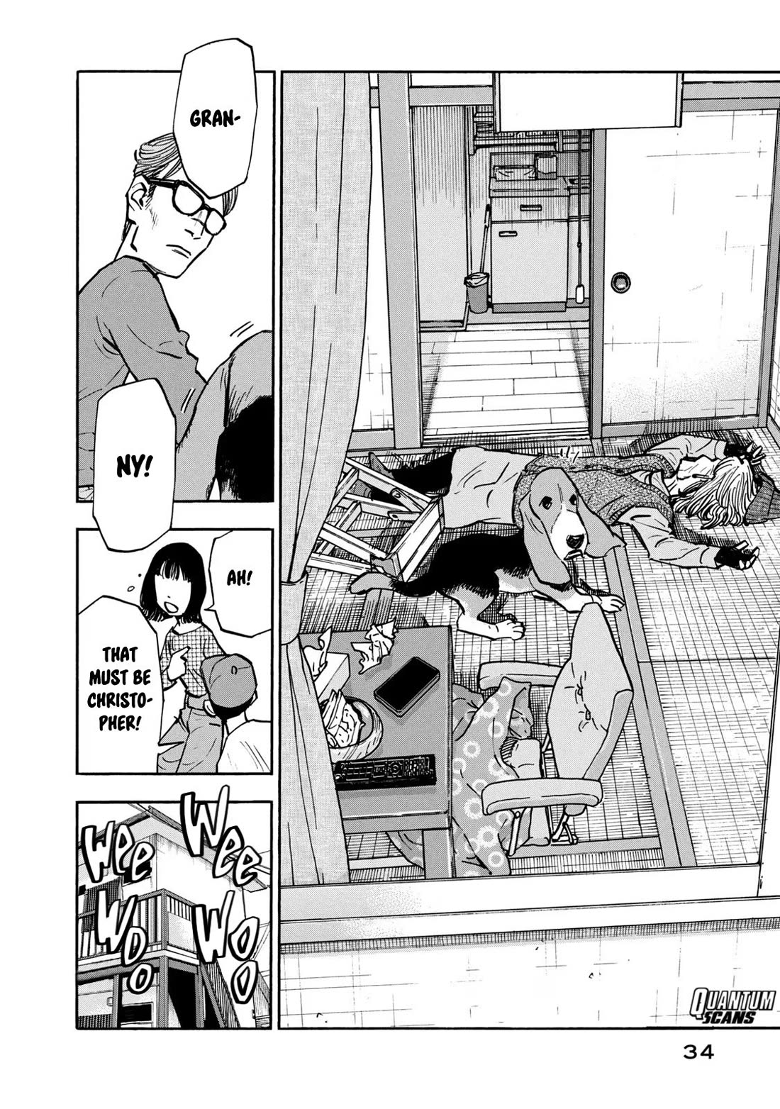 Dear Shimazaki in the Peaceful Land Chapter 20 page 13 - Chapter 20: Dear Shimazaki and a Knife Not For Murder
