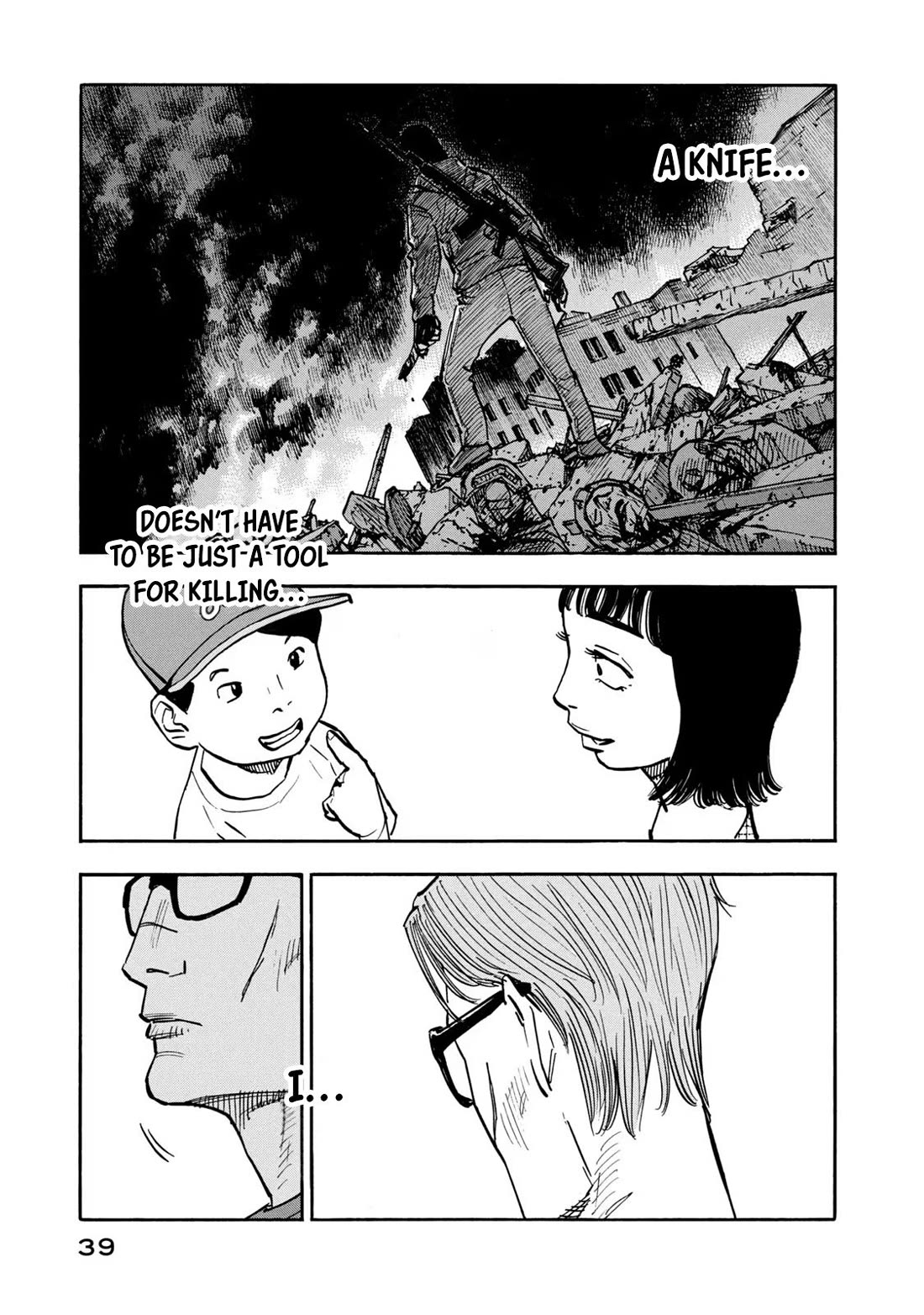 Dear Shimazaki in the Peaceful Land Chapter 20 page 18 - Chapter 20: Dear Shimazaki and a Knife Not For Murder