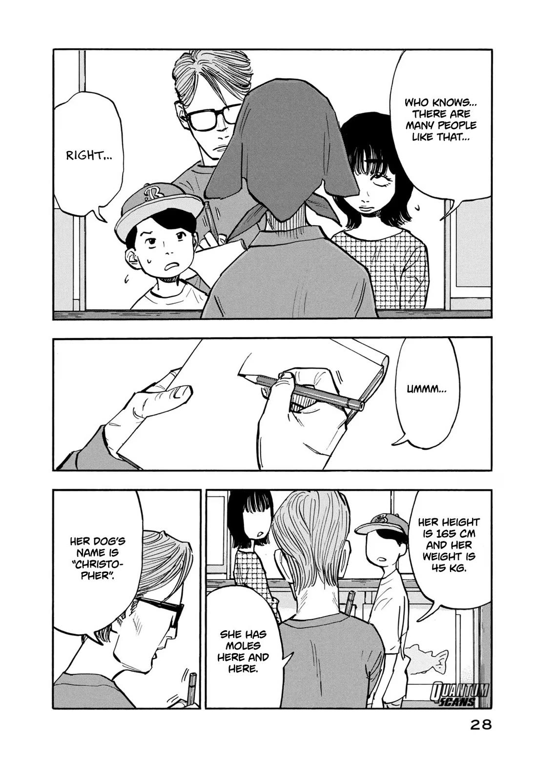 Dear Shimazaki in the Peaceful Land Chapter 20 page 7 - Chapter 20: Dear Shimazaki and a Knife Not For Murder
