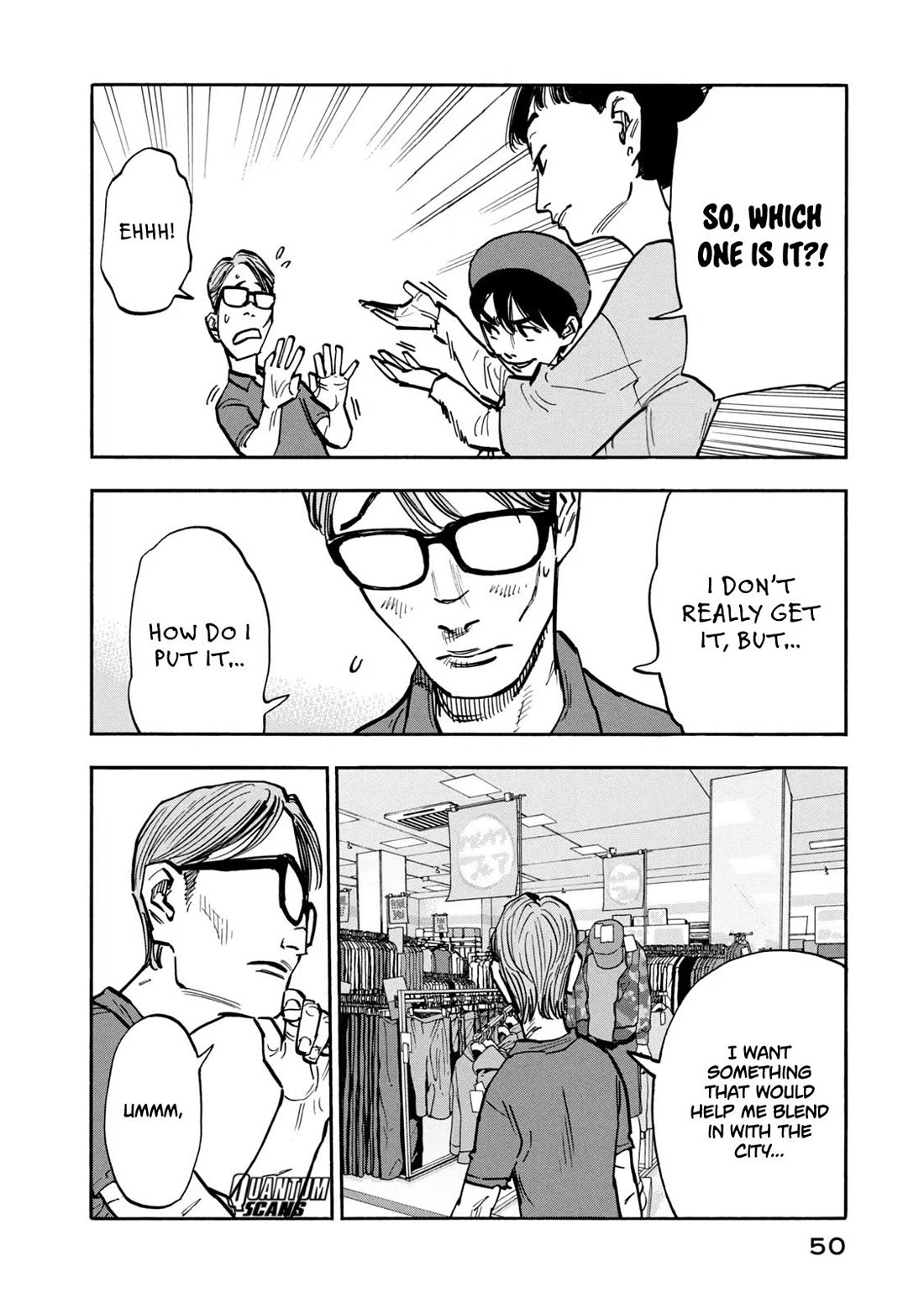 Dear Shimazaki in the Peaceful Land Chapter 21 page 11 - Chapter 21: Dear Shimazaki and the Jacket He Chose