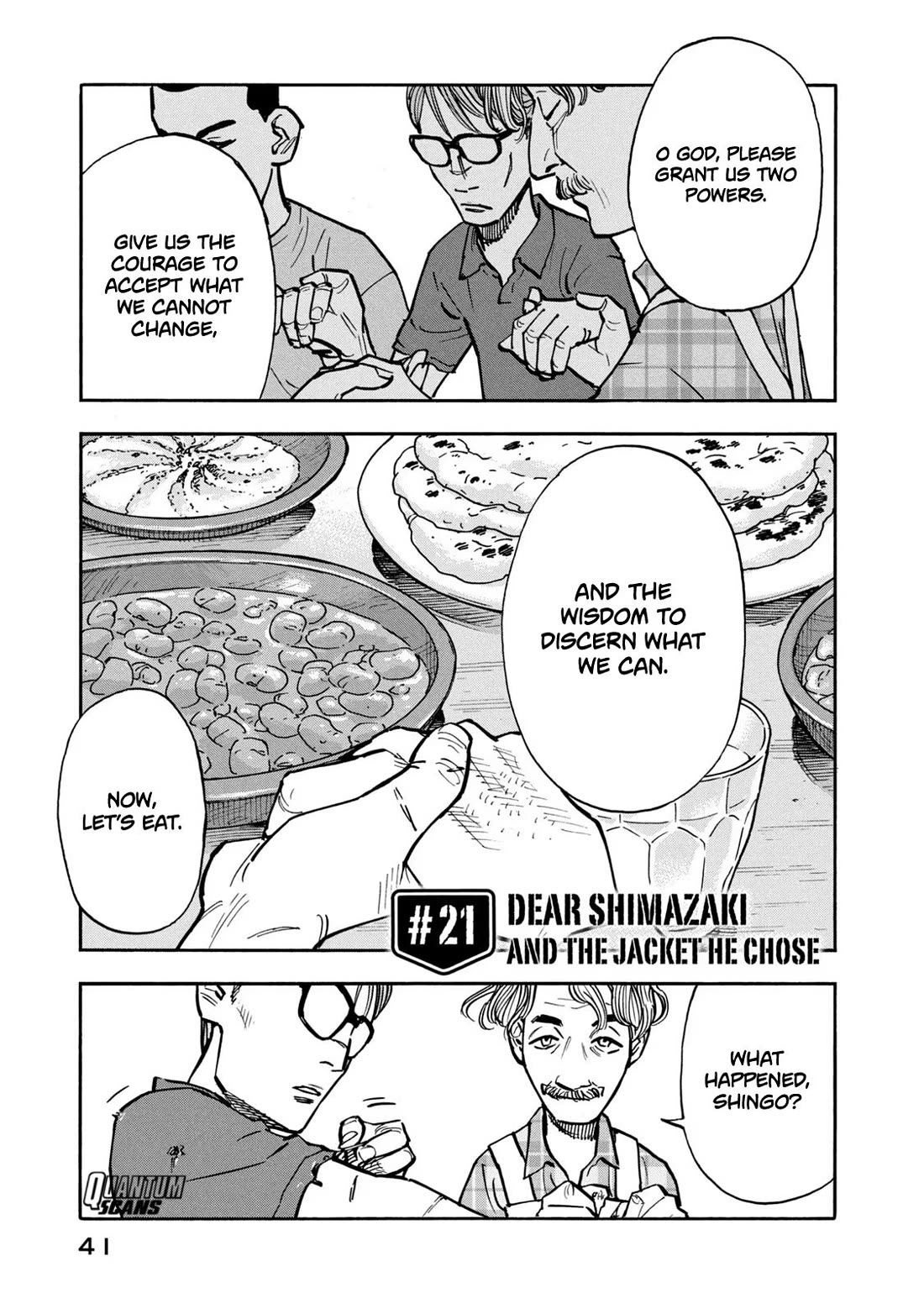 Dear Shimazaki in the Peaceful Land Chapter 21 page 2 - Chapter 21: Dear Shimazaki and the Jacket He Chose