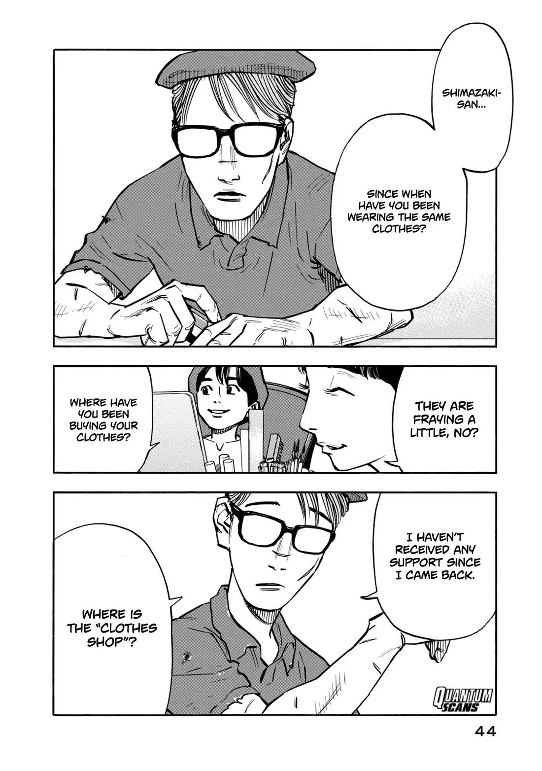 Dear Shimazaki in the Peaceful Land Chapter 21 page 5 - Chapter 21: Dear Shimazaki and the Jacket He Chose