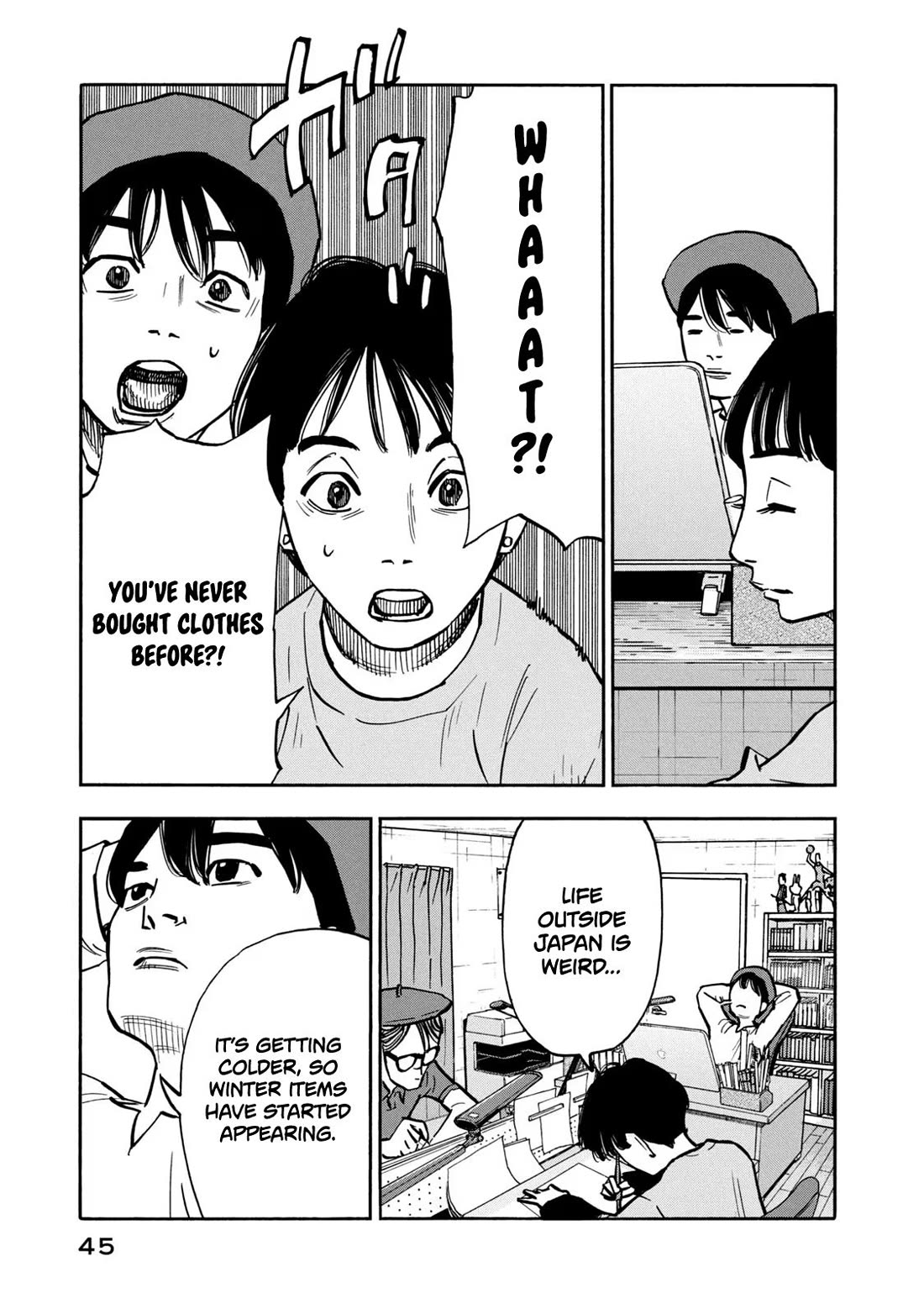Dear Shimazaki in the Peaceful Land Chapter 21 page 6 - Chapter 21: Dear Shimazaki and the Jacket He Chose