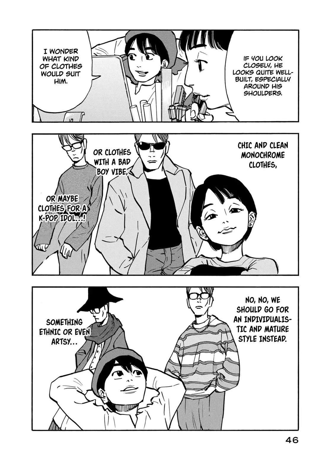 Dear Shimazaki in the Peaceful Land Chapter 21 page 7 - Chapter 21: Dear Shimazaki and the Jacket He Chose