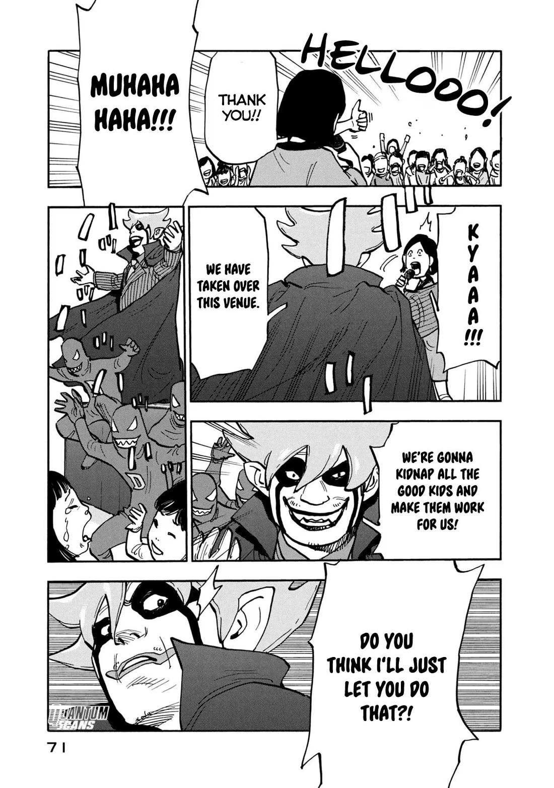 Dear Shimazaki in the Peaceful Land Chapter 22 page 11 - Chapter 22: Dear Shimazaki in a Mascot Costume