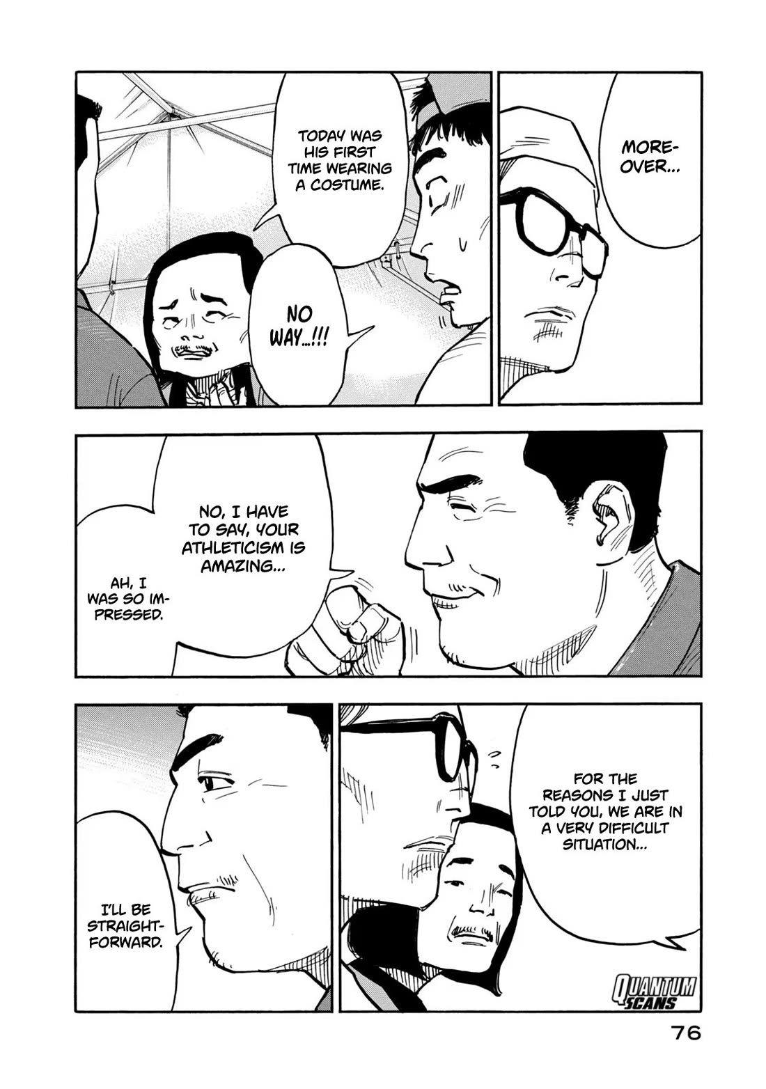 Dear Shimazaki in the Peaceful Land Chapter 22 page 16 - Chapter 22: Dear Shimazaki in a Mascot Costume