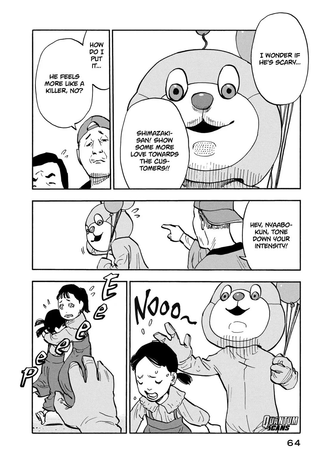 Dear Shimazaki in the Peaceful Land Chapter 22 page 5 - Chapter 22: Dear Shimazaki in a Mascot Costume
