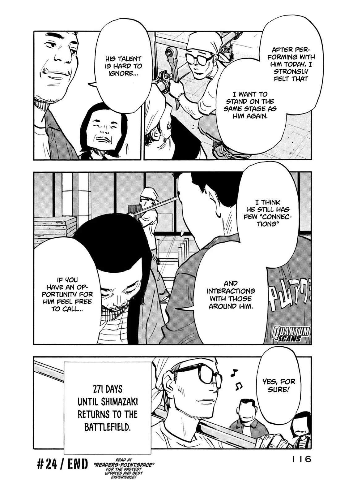 Dear Shimazaki in the Peaceful Land Chapter 24 page 21 - Chapter 24