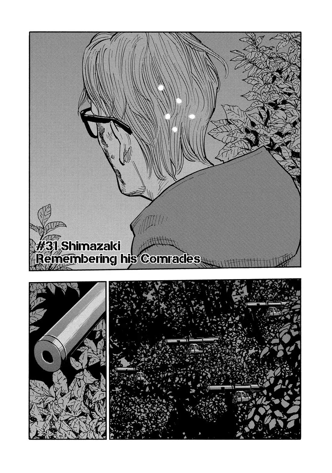 Dear Shimazaki in the Peaceful Land Chapter 31 page 1 - Chapter 31: Shimazaki Remembering his Comrades