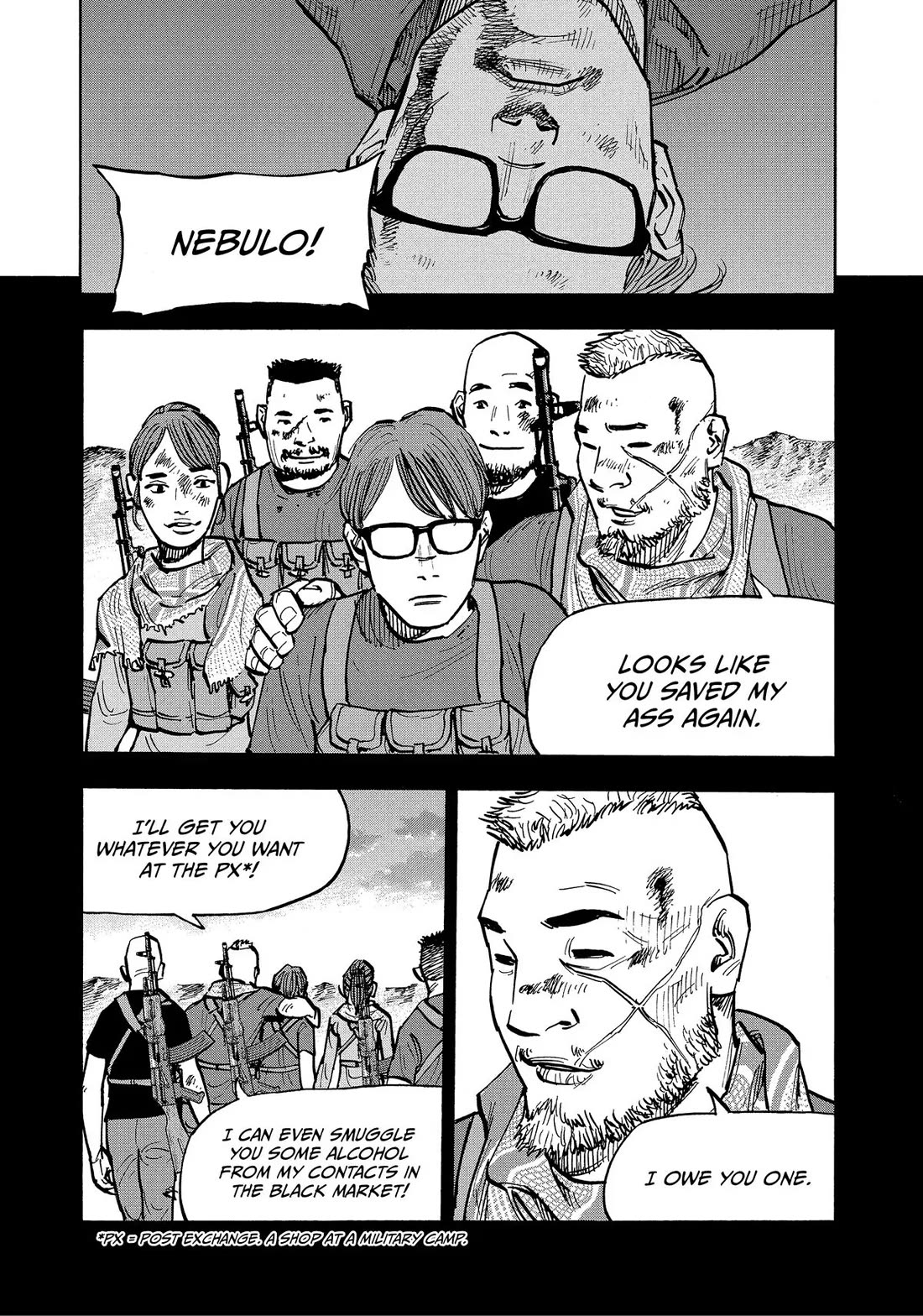 Dear Shimazaki in the Peaceful Land Chapter 31 page 4 - Chapter 31: Shimazaki Remembering his Comrades