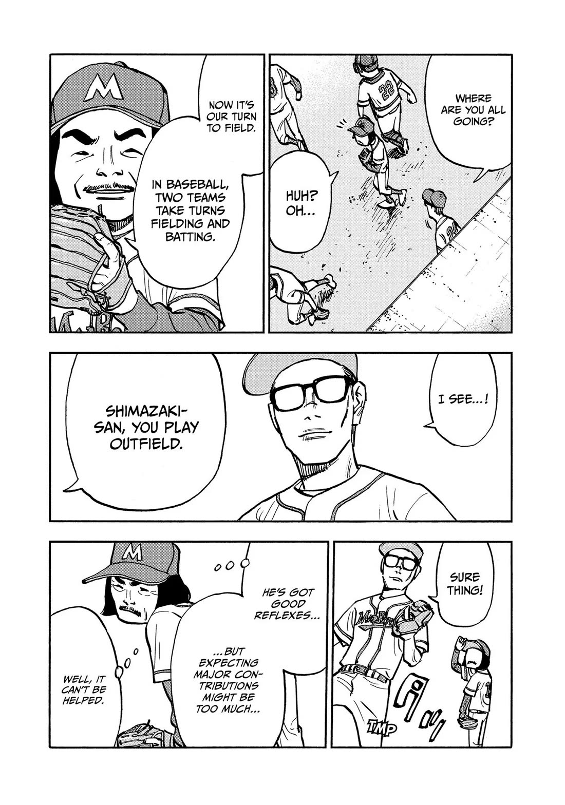Dear Shimazaki in the Peaceful Land Chapter 35 page 15 - Chapter 35: Shimazaki, at the Ballpark