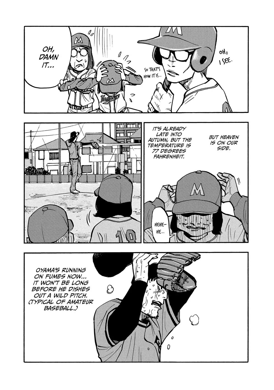 Dear Shimazaki in the Peaceful Land Chapter 36 page 3 - Chapter 36: Shimazaki and a Little Baseball Boy