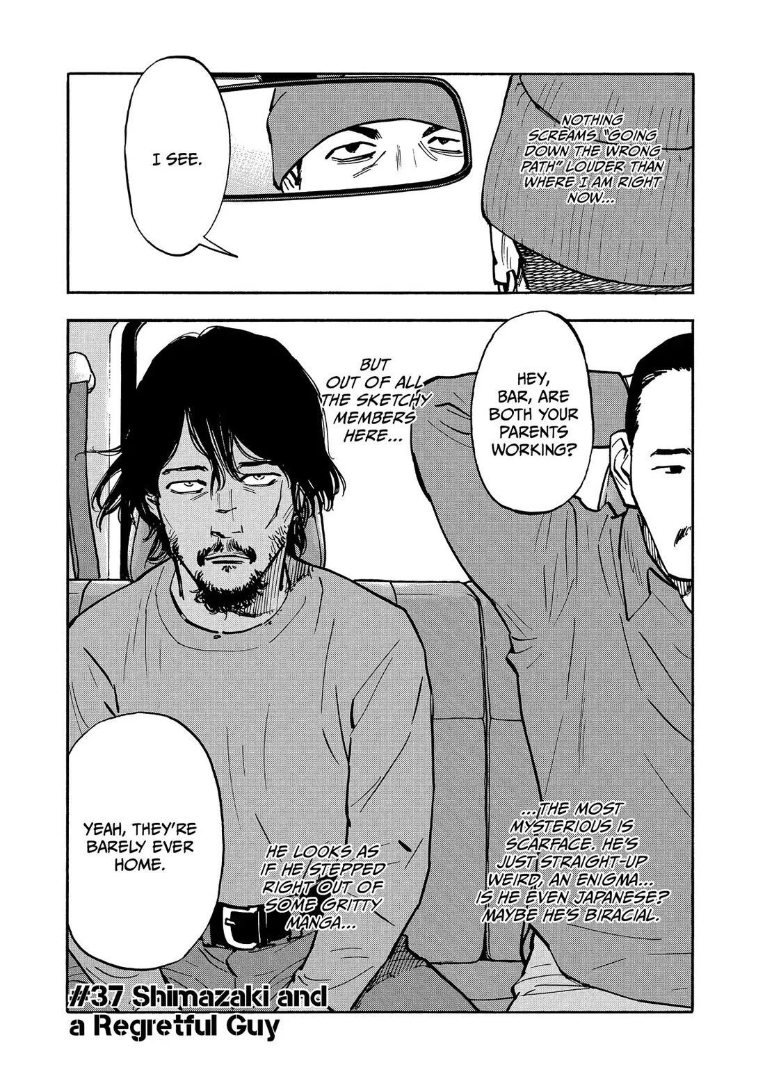 Dear Shimazaki in the Peaceful Land Chapter 37 page 2 - Chapter 37: Shimazaki and a Regretful Guy