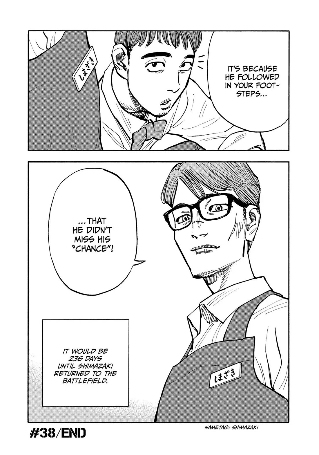Dear Shimazaki in the Peaceful Land Chapter 38 page 20 - Chapter 38: Shimazaki and a Chance