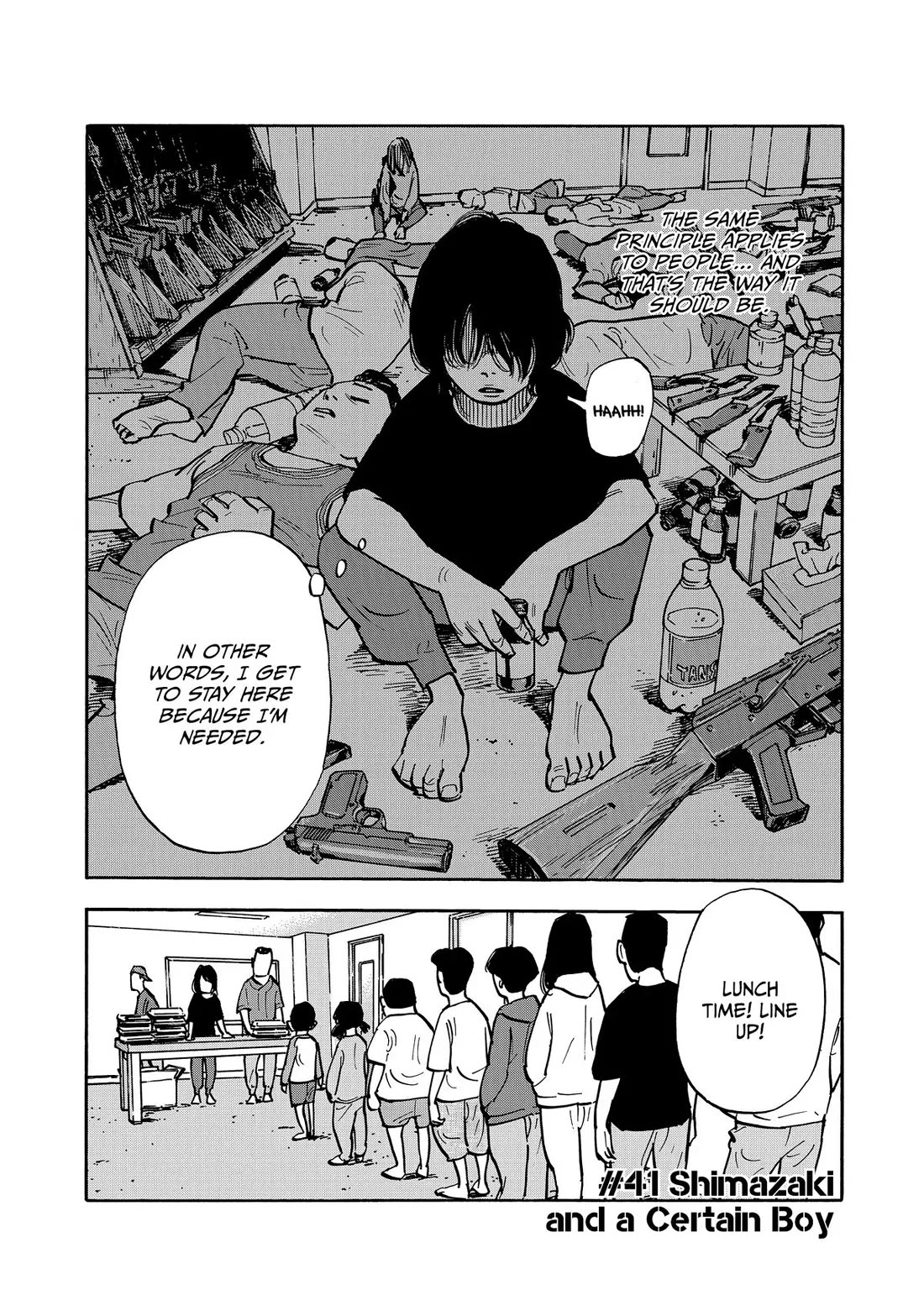 Dear Shimazaki in the Peaceful Land Chapter 41 page 2 - Chapter 41: Shimazaki and a Certain Boy