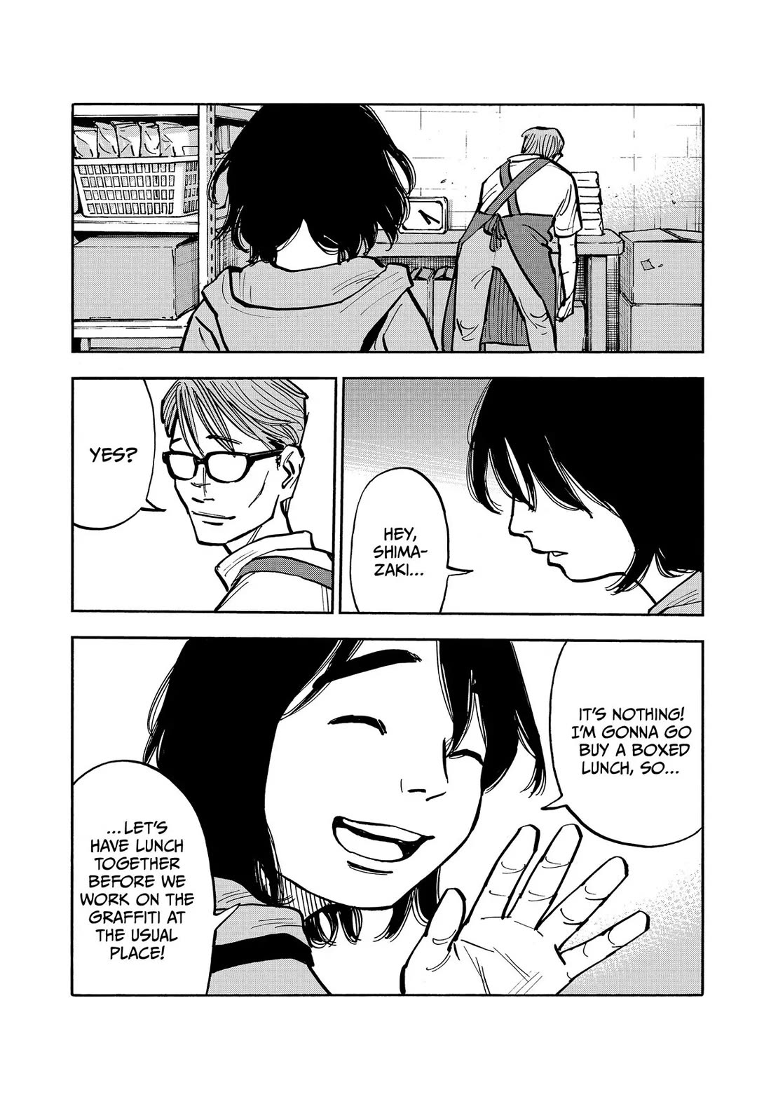 Dear Shimazaki in the Peaceful Land Chapter 43 page 11 - Chapter 43: Shimazaki and an Abandoned Boxed Lunch