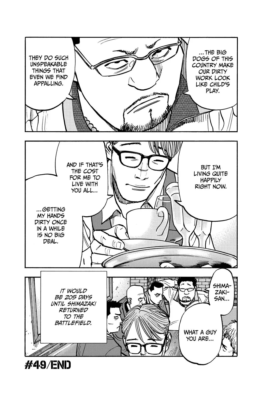 Dear Shimazaki in the Peaceful Land Chapter 49 page 19 - Chapter 49: Shimazaki and the People Who Want Him