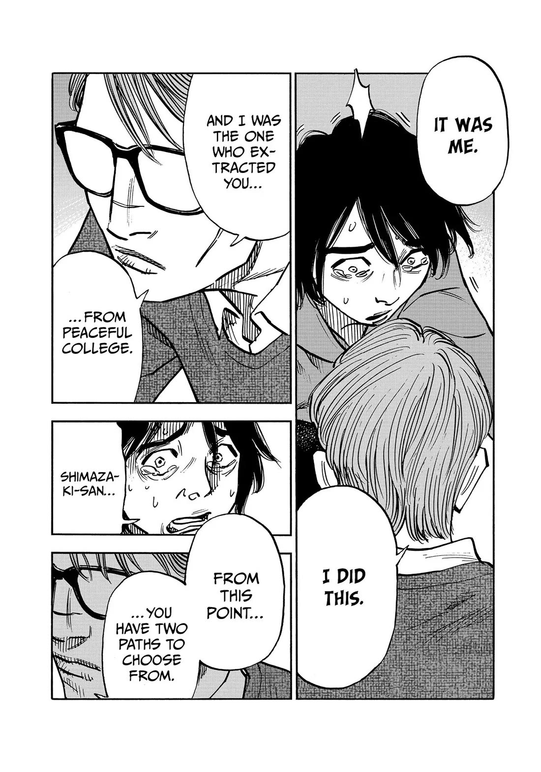 Dear Shimazaki in the Peaceful Land Chapter 50 page 17 - Chapter 50: Shimazaki and an Unacceptable Reality